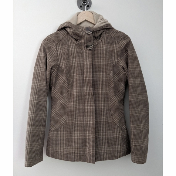 Patagonia Darya Jacket in Herringbone Brown - Picture 1 of 13